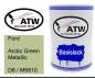 Preview: Ford, Arctic Green Metallic, D8 / M6810: 500ml Lackdose, von ATW Autoteile West.